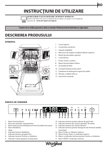 Manual Whirlpool WSIP 4O33 PFE Maşină de spălat vase