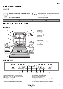 Manual Whirlpool WUC 3C26 F Dishwasher