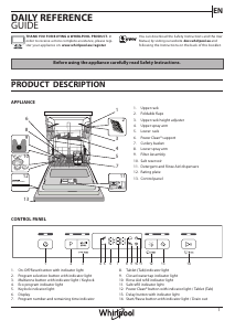 Manual Whirlpool WUC 3C32 P X Dishwasher