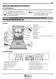 Brugsanvisning Whirlpool WUO 3O32 P Opvaskemaskine