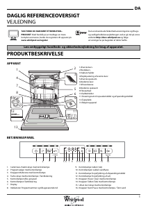 Brugsanvisning Whirlpool WUO 3P23 PL X Opvaskemaskine