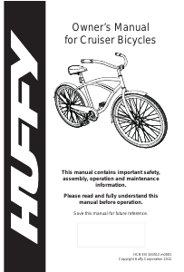 Manual Huffy 26 Nel Lusso Bicycle