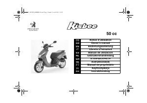 Bedienungsanleitung Peugeot Kisbee 50cc Roller