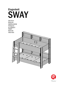 Használati útmutató Relita Sway Emeletes ágy