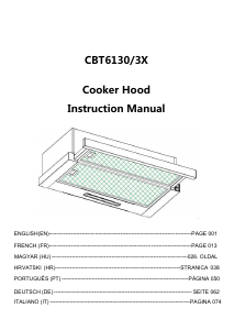 Manual Candy CBT6130/3X Exaustor