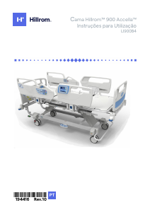 Manual Hillrom LI900B4 Cama hospitalar