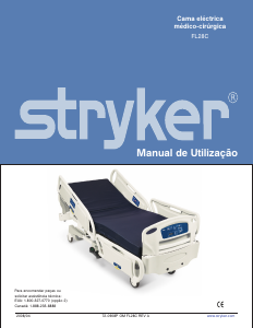 Manual Stryker FL28C Cama hospitalar