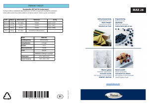 Käyttöohje Whirlpool MAX 28 AL Mikroaaltouuni