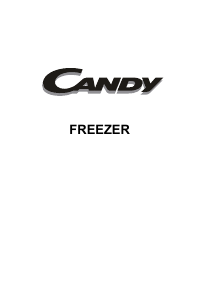 Manual Candy CCTUS 544WHN Freezer