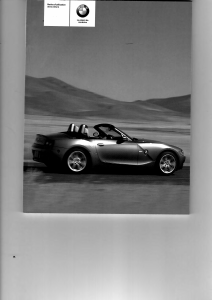 Mode d’emploi BMW Z4 3.0i (2005)