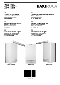 Manual BaxiRoca Laura 20/20 F 3s Gas Boiler