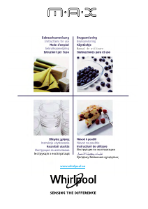 Manual de uso Whirlpool MAX 36/BL Microondas