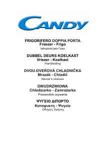 Instrukcja Candy CVDS 5162WN Lodówko-zamrażarka