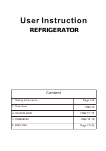 Manuale Candy CHDS 412FW Frigorifero-congelatore