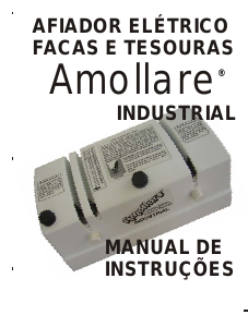 Manual Amollare Industrial Afiador de facas