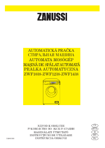 Manual Zanussi ZWF 1238 Mașină de spălat