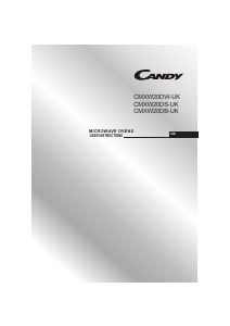 Manual Candy CMXW20DB-UK Microwave