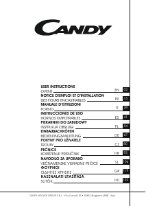 Bedienungsanleitung Candy FCT686N WIFI Backofen