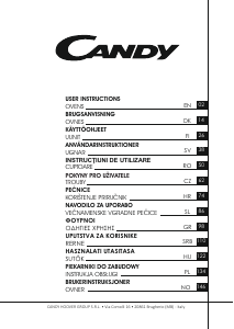 Εγχειρίδιο Candy FCP602X E0 /E/1 Φούρνος