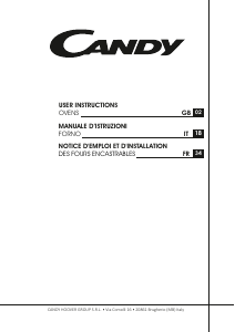 Manuale Candy FCDNE808VX Forno