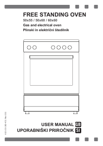 Manual Candy CCME5110PW/E Range