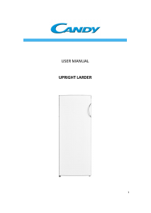 Manuál Candy CMIOLS 5144WH/N Lednice