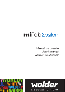 Manual Wolder miTab Epsilon Tablet