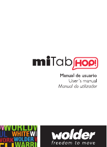 Manual Wolder miTab Hop Tablet