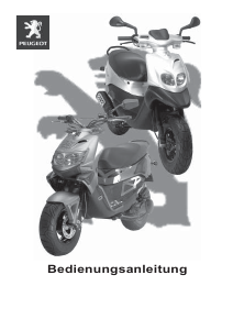 Bedienungsanleitung Peugeot TKR 50cc Roller