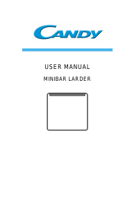 Manual de uso Candy CFL 050 EN Refrigerador