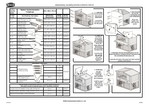 Bedienungsanleitung Trixie 62325 Kaninchenstall