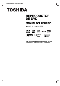 Manual de uso Toshiba SD-530ESE Reproductor DVD