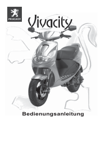 Bedienungsanleitung Peugeot Vivacity 2 50cc Roller