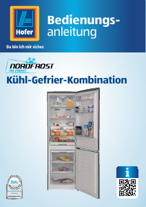 Bedienungsanleitung Nordfrost KGK 420131 NF Kühl-gefrierkombination