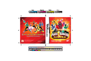 Handleiding Nintendo DS Power Rangers Samurai
