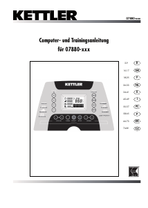 Handleiding Kettler Sprinter 5 Loopband