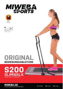 Bedienungsanleitung Miweba S200 Laufband