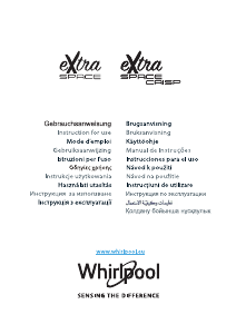 Manual de uso Whirlpool MWF 203 SB Microondas