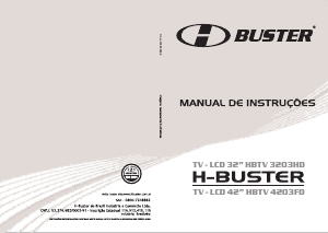 Manual H-Buster HBTV 4203FD Televisor LCD