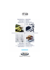 Manual de uso Whirlpool VT 264 WH Microondas