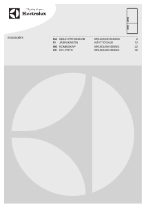 Bruksanvisning Electrolux EN3454MFX Kyl-frys