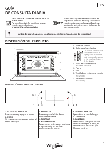 Manual de uso Whirlpool W11 ME150 Microondas