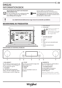 Bruksanvisning Whirlpool W6 ME550 Mikrovågsugn