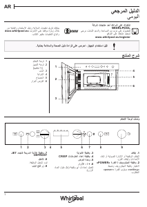 كتيب ويرلبول W6 MN840 جهاز ميكروويف