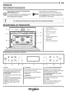 Bruksanvisning Whirlpool W6 MW461 BSS Mikrovågsugn