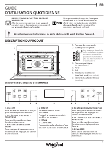 Mode d’emploi Whirlpool W7 ME450 Micro-onde