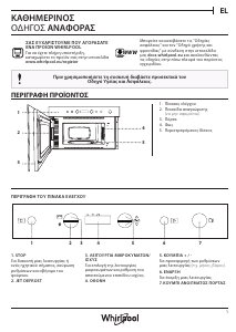 Εγχειρίδιο Whirlpool W7 MN810 Φούρνος μικροκυμάτων