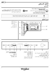 كتيب ويرلبول W7 MN820 جهاز ميكروويف