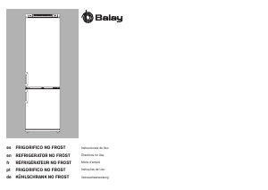 Bedienungsanleitung Balay 3KF4830N Kühl-gefrierkombination