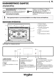 Εγχειρίδιο Whirlpool W9 MW261 IXL Φούρνος μικροκυμάτων